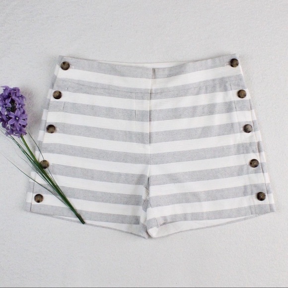 LOFT | Stripe Riviera Sailor Shorts - Picture 2 of 5